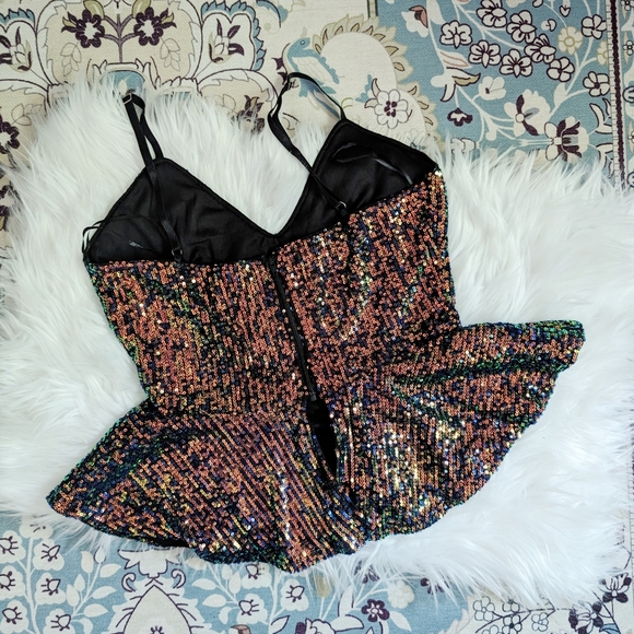 REVAMPED 🧜♀️ Mermaid Sequins Tank SMALL - Picture 6 of 9